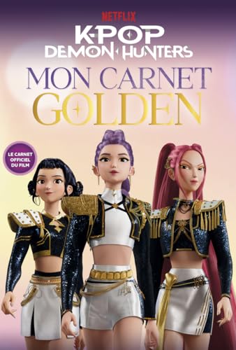 Carnet K-Pop Demon Hunters Golden