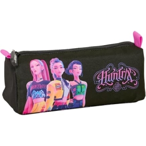 Trousse K-Pop Demon Hunters avec fermeture éclair et compartiment