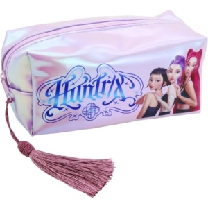 Trousse K-Pop Demon Hunters Huntrix violette avec pompon