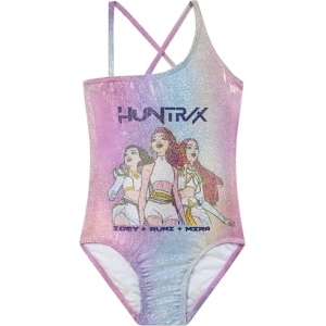 Maillot de bain enfant K-Pop Demon Hunters Huntrix une pièce Rumi Zoey Mira