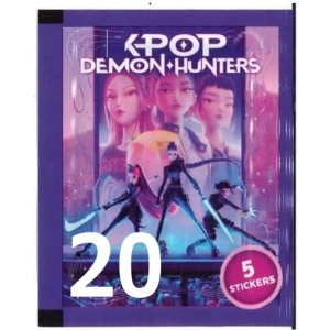 Lot de 20 sachets de figurines K-Pop Demon Hunters Diramix