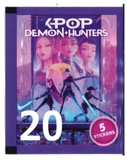 Lot de 20 sachets de figurines K-Pop Demon Hunters Diramix