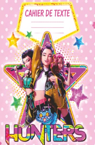 Cahier de Texte K-Pop Demon Hunters pour Enfants Primaire