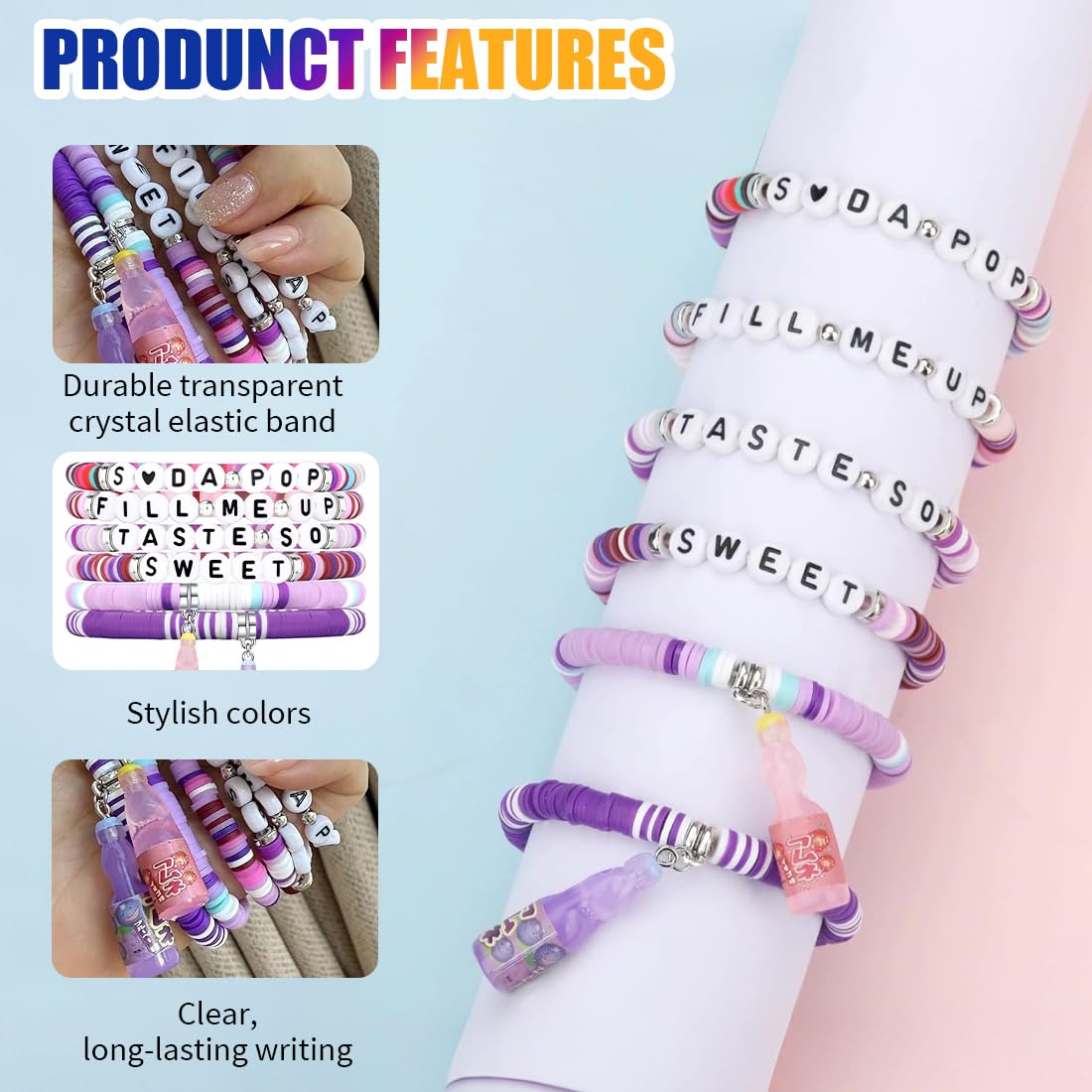 Bracelets K-Pop Demon Hunters pour Filles – Accessoires Cosplay – Image 3