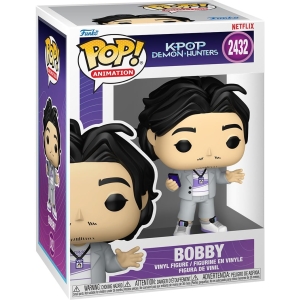 Figurine Funko Pop K-Pop Demon Hunters Bobby en vinyle 9,5 cm