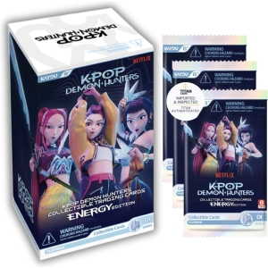 Booster box K-Pop Demon Hunters Energy Foil Series 01A 12 paquets