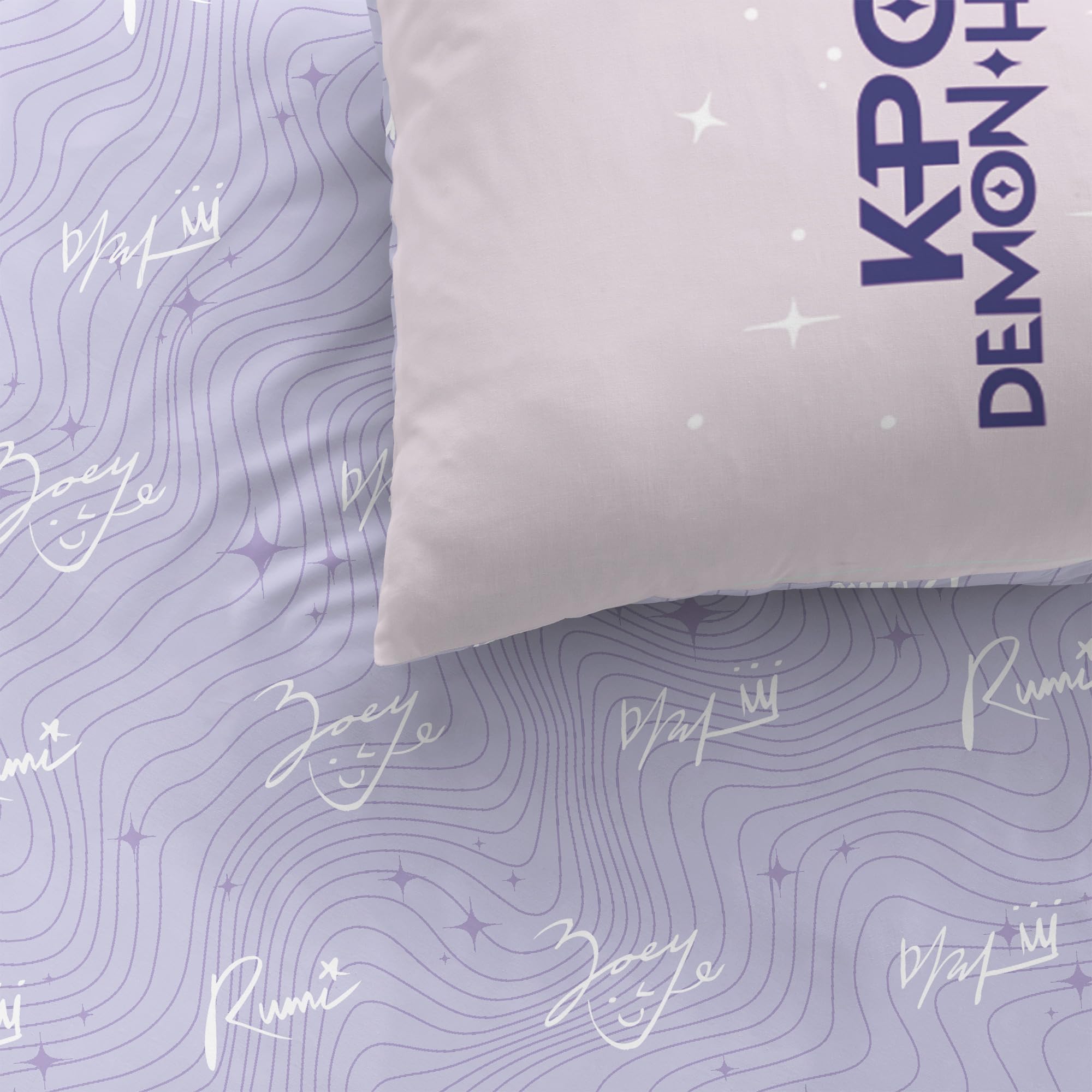 Parure de lit K-Pop Demon Hunters OMYDREAM 2 pièces 140x200 cm réversible – Image 2