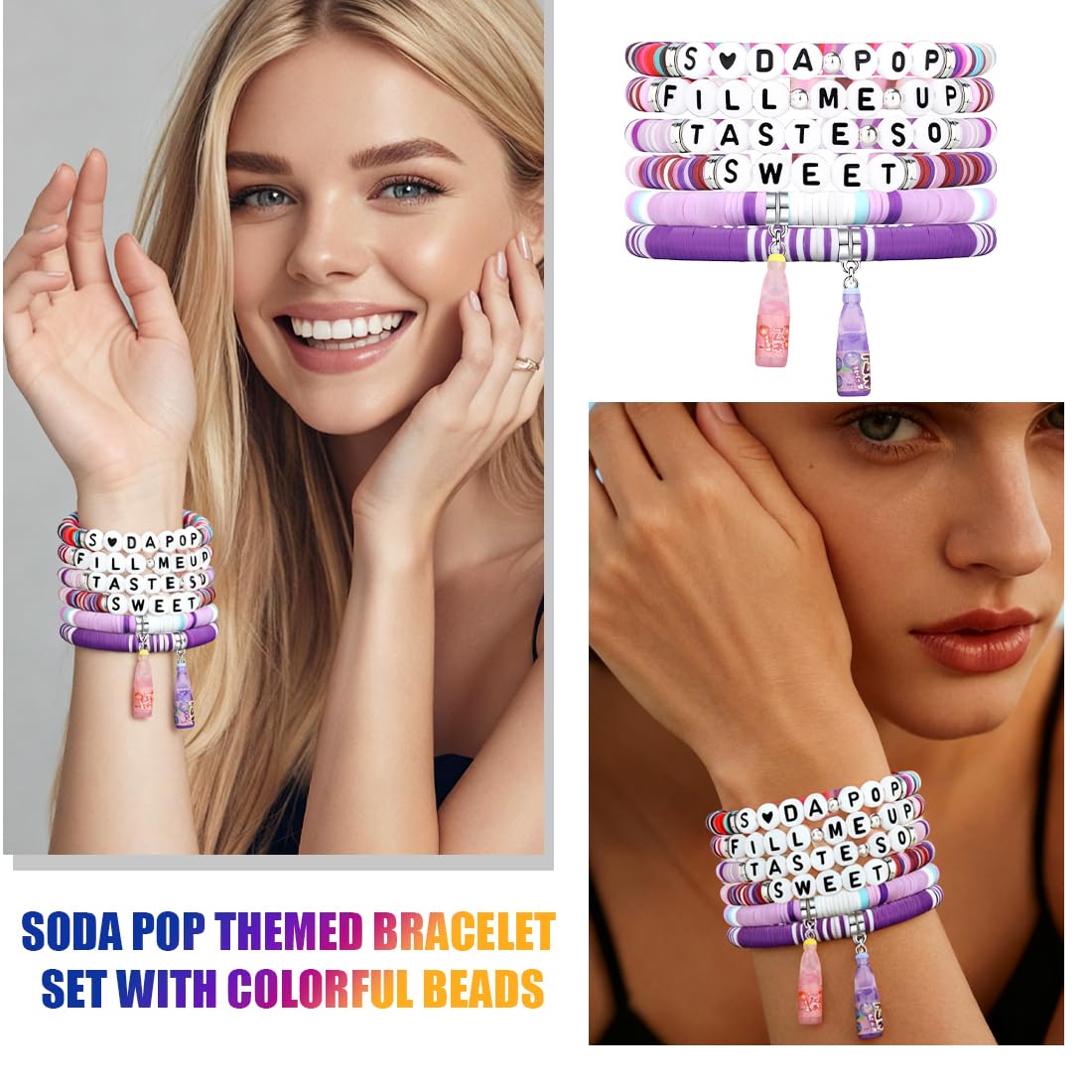 Bracelets K-Pop Demon Hunters pour Filles – Accessoires Cosplay – Image 5
