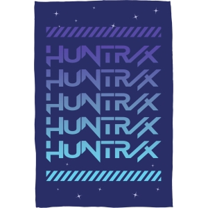 Couverture Polaire K-Pop Demon Hunters Motif Huntrix Power