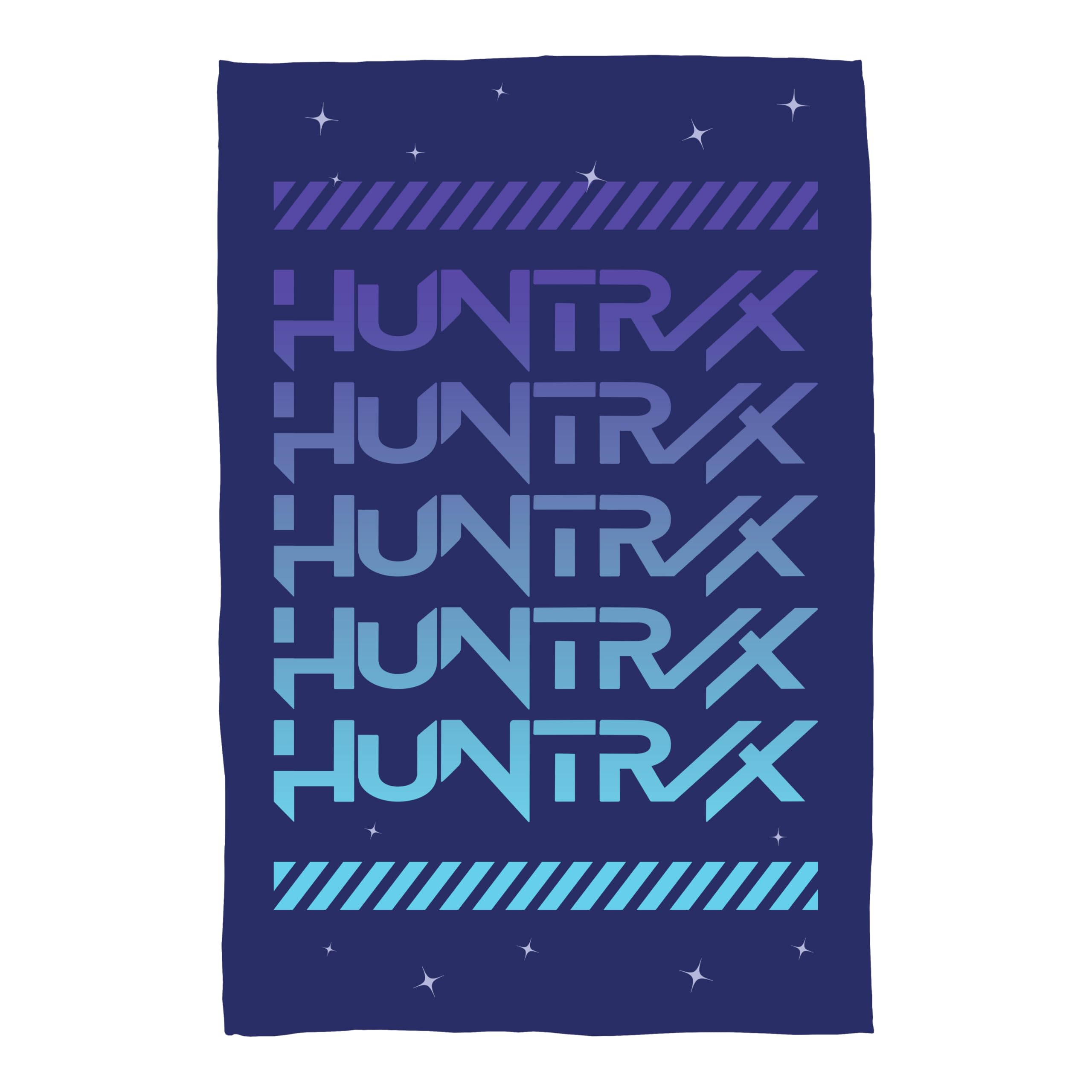 Couverture Polaire K-Pop Demon Hunters Motif Huntrix Power