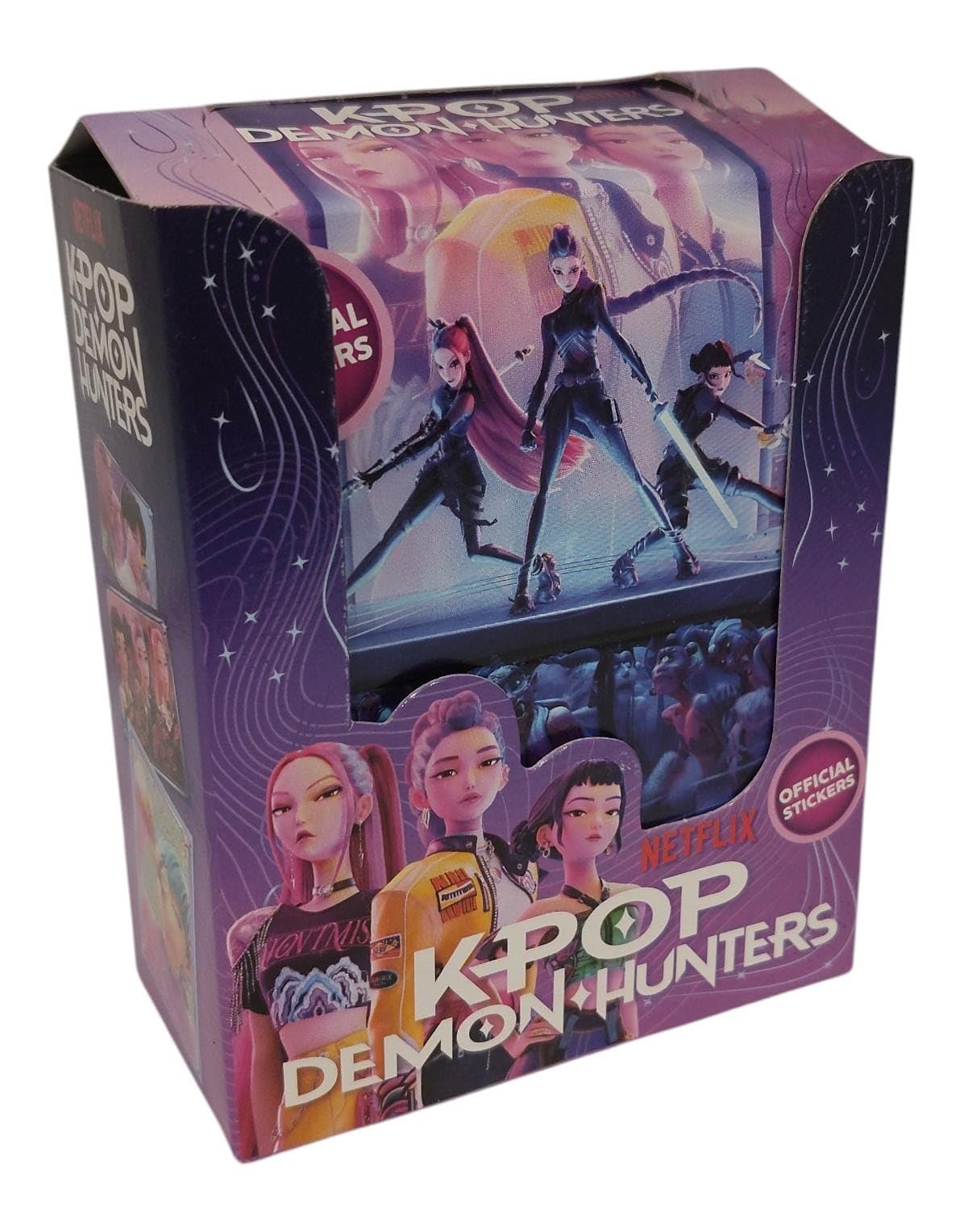 Album K-Pop Demon Hunters avec boîte de 40 sachets de figurines – Image 2