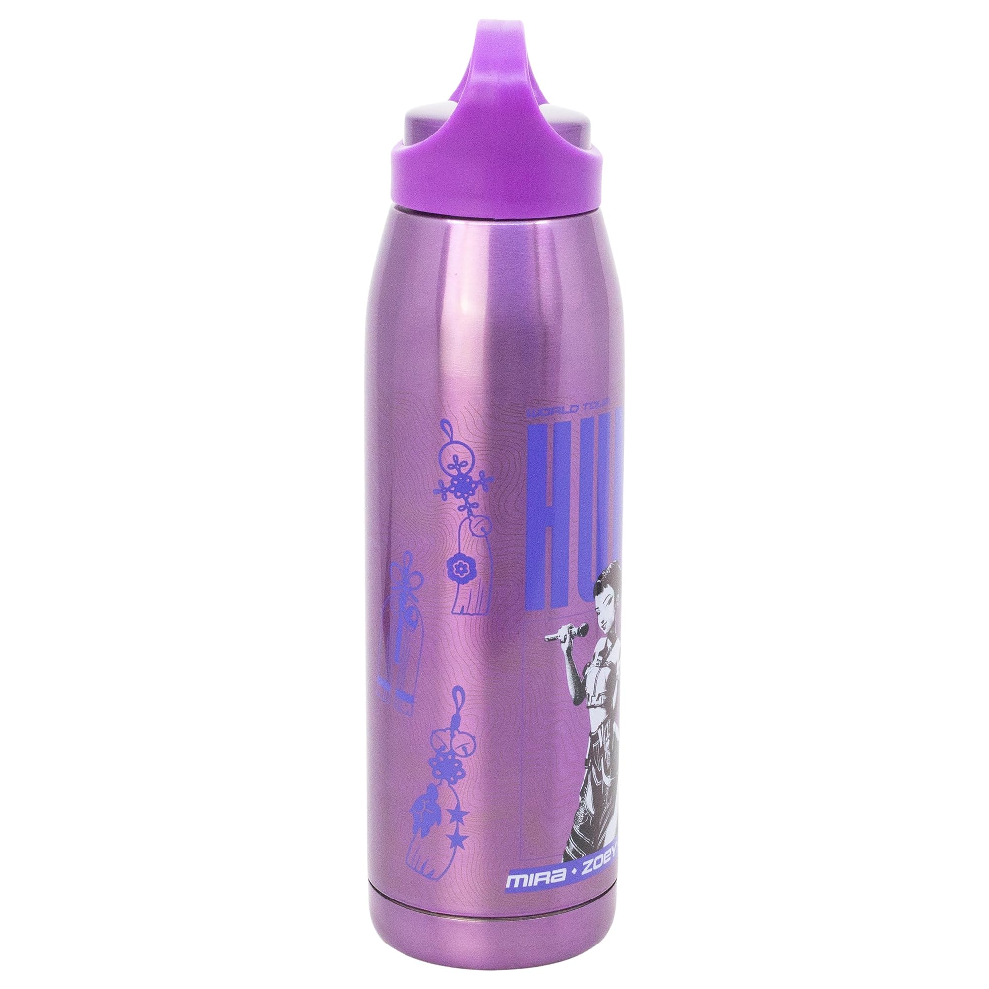 Bouteille K-Pop Demon Hunters en acier inoxydable 665 ml avec anse – Image 2