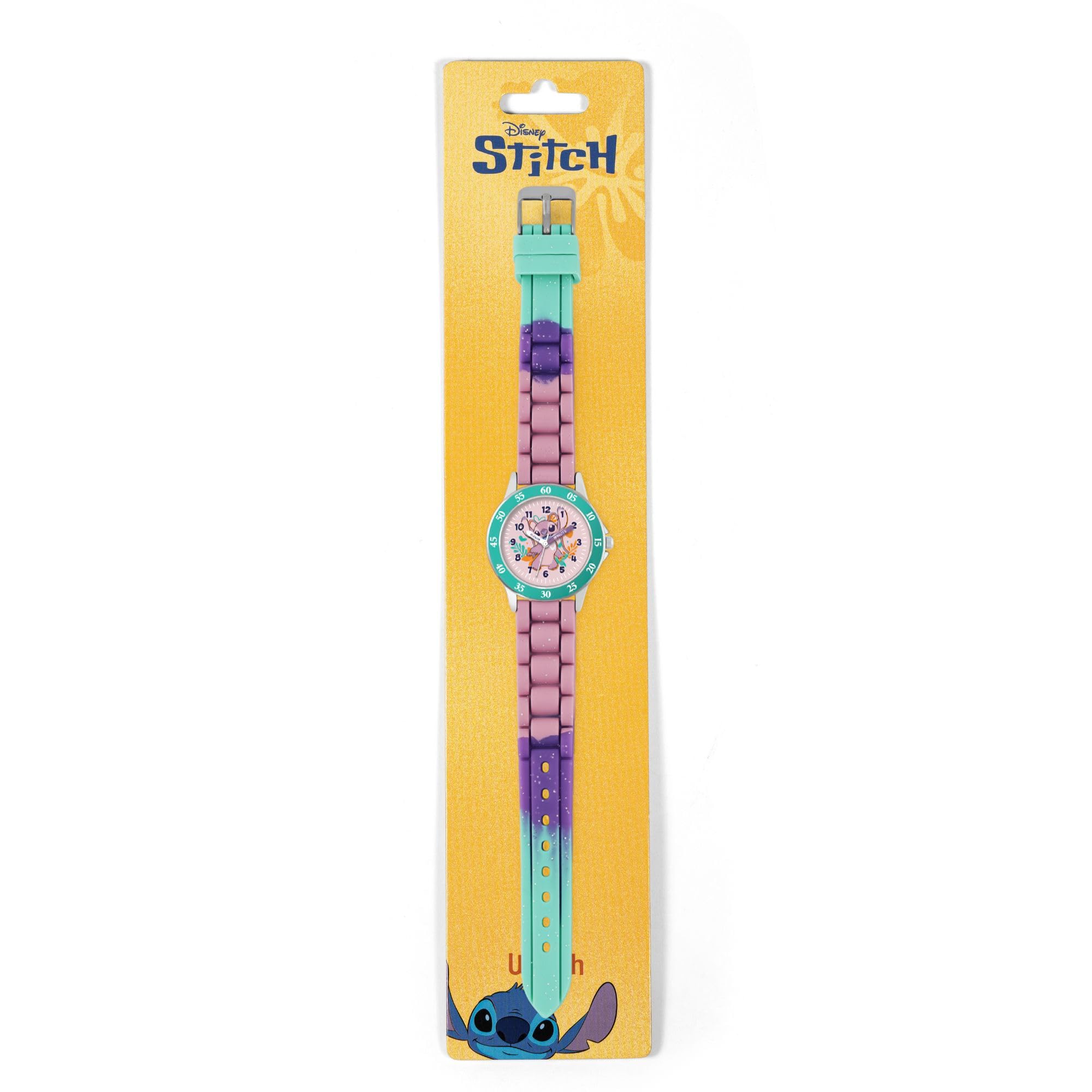 Montre d'apprentissage Disney Lilo and Stitch Ange LAS9014 Rose – Image 4