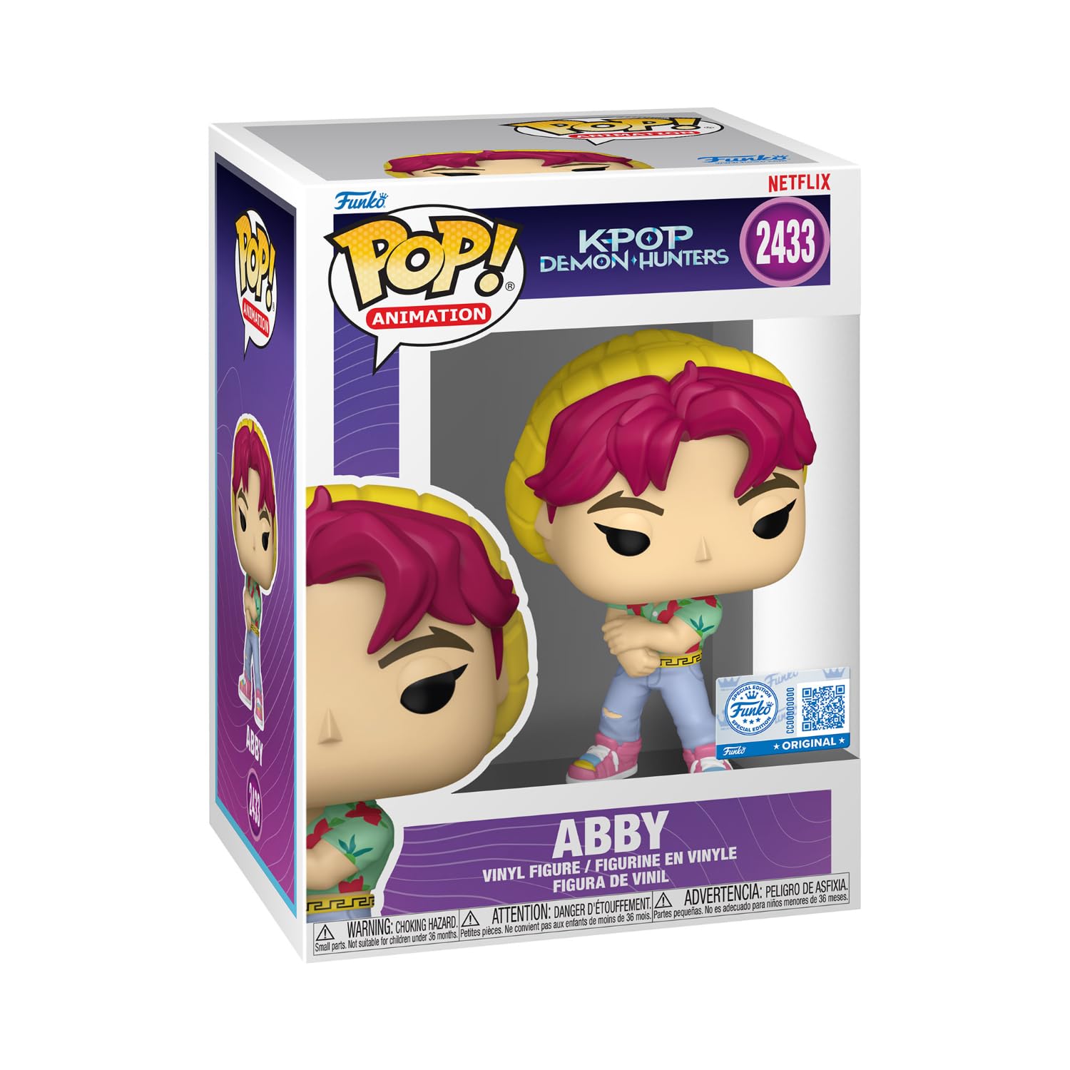 Figurine Funko Pop K-Pop Demon Hunters Abby édition exclusive – Image 2