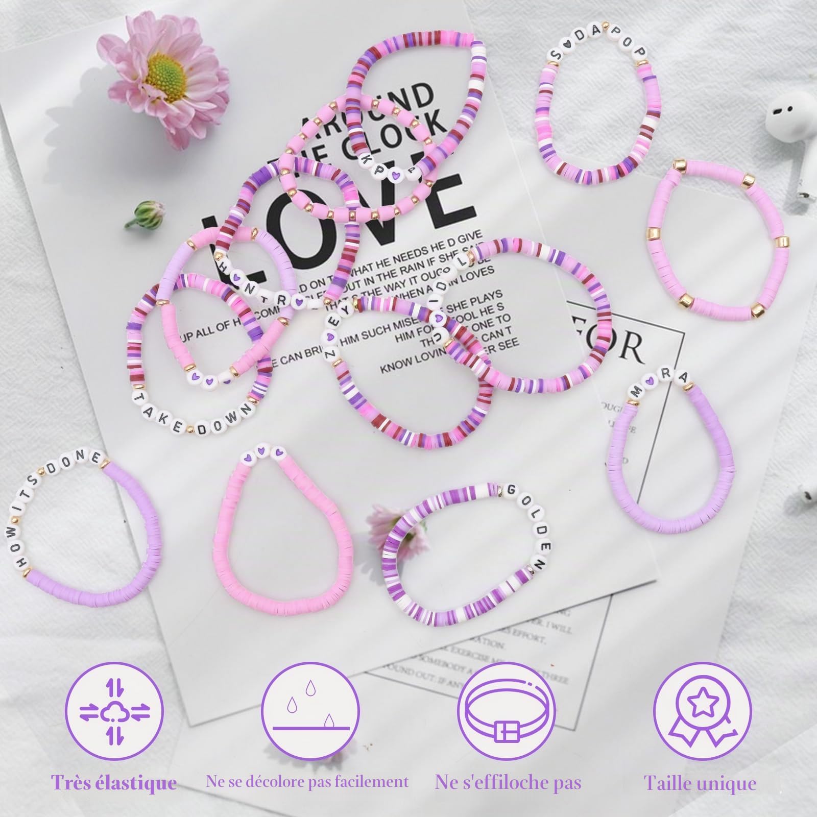Bracelets K-Pop Demon Hunters 14 Pièces pour Enfant Fille – Image 5