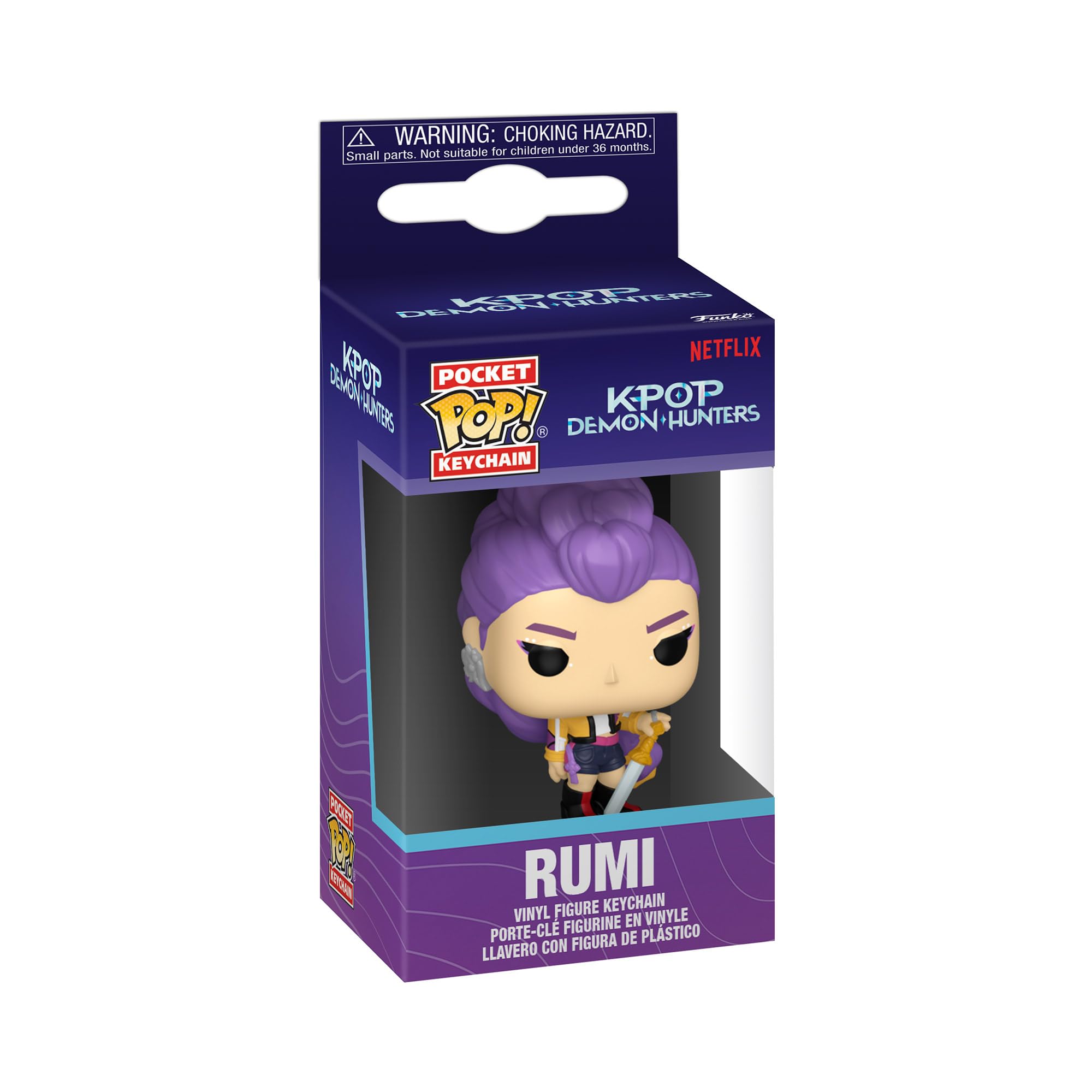 Porte-clés Funko Pop! K-Pop Demon Hunters Rumi – Image 2