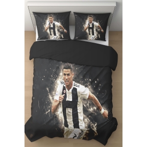 Parure de lit K-Pop Demon Hunters housse de couette 140x200 avec taie d'oreiller