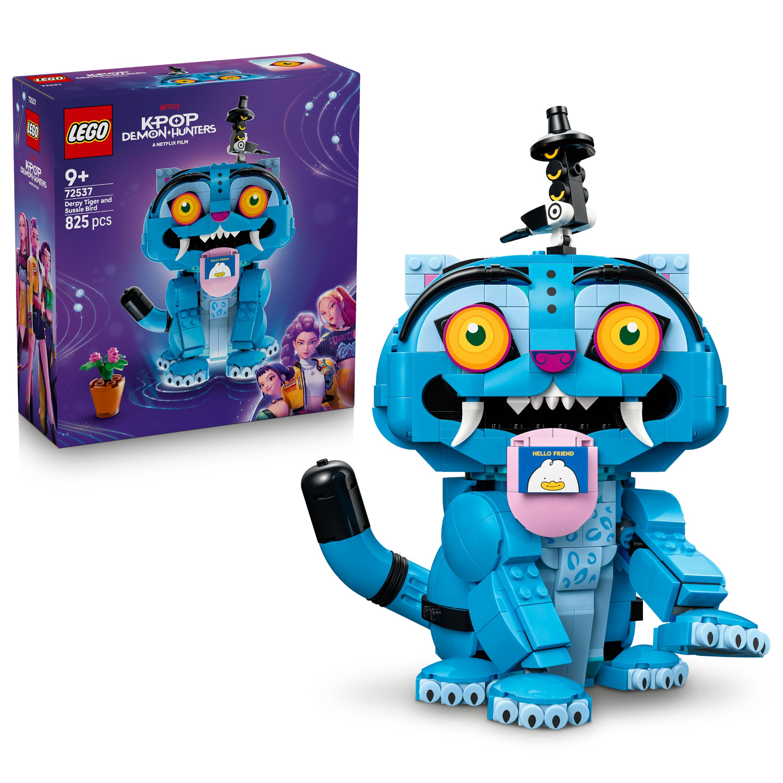 LEGO K-Pop Demon Hunters Derpy le Tigre et Suzy la Pie 72537