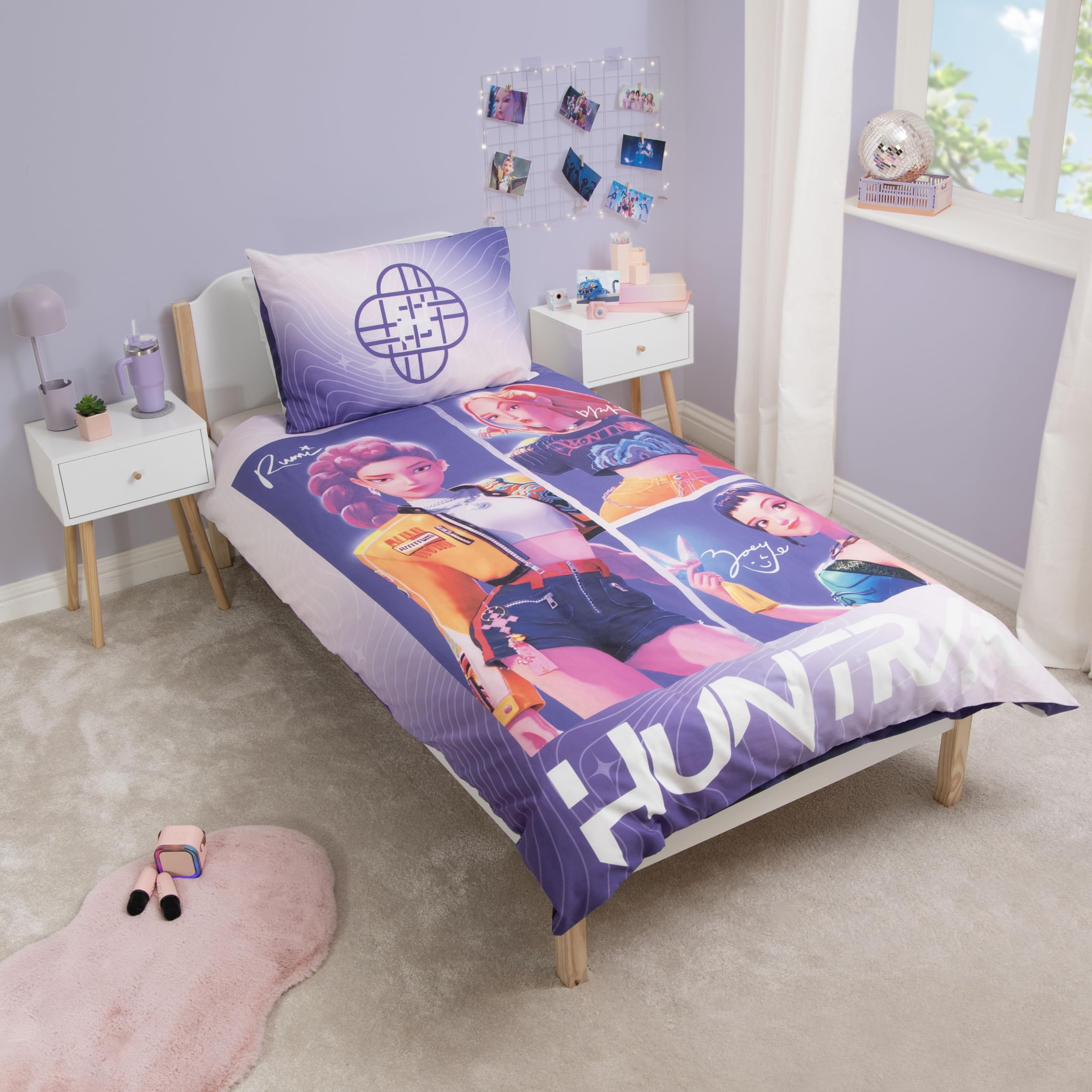 Parure de lit K-Pop Demon Hunters motif Unite réversible – Image 5