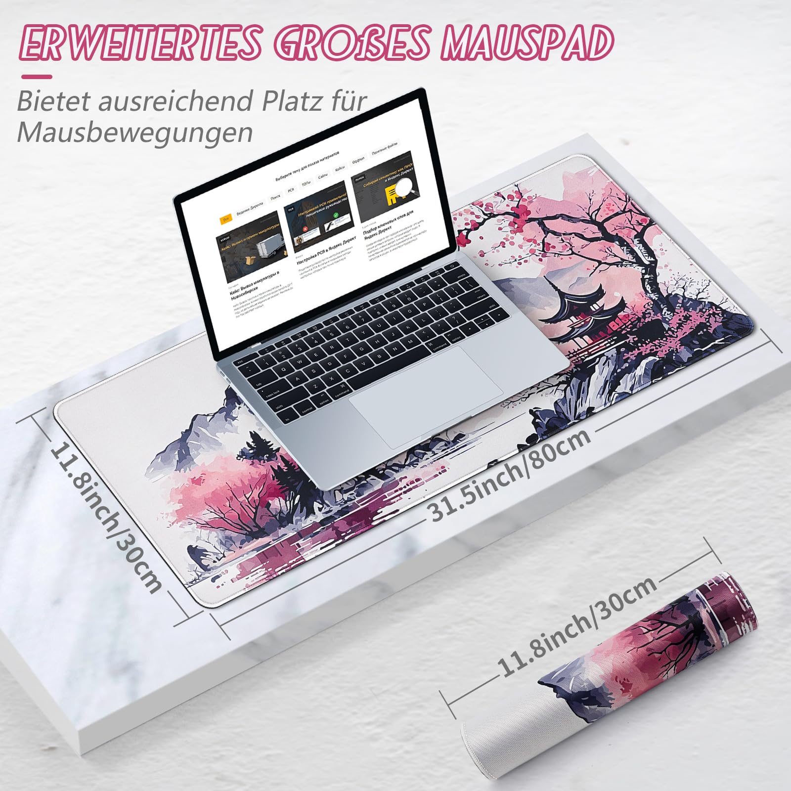 Tapis de souris K-Pop Demon Hunters XXL 800x300 mm – Image 2