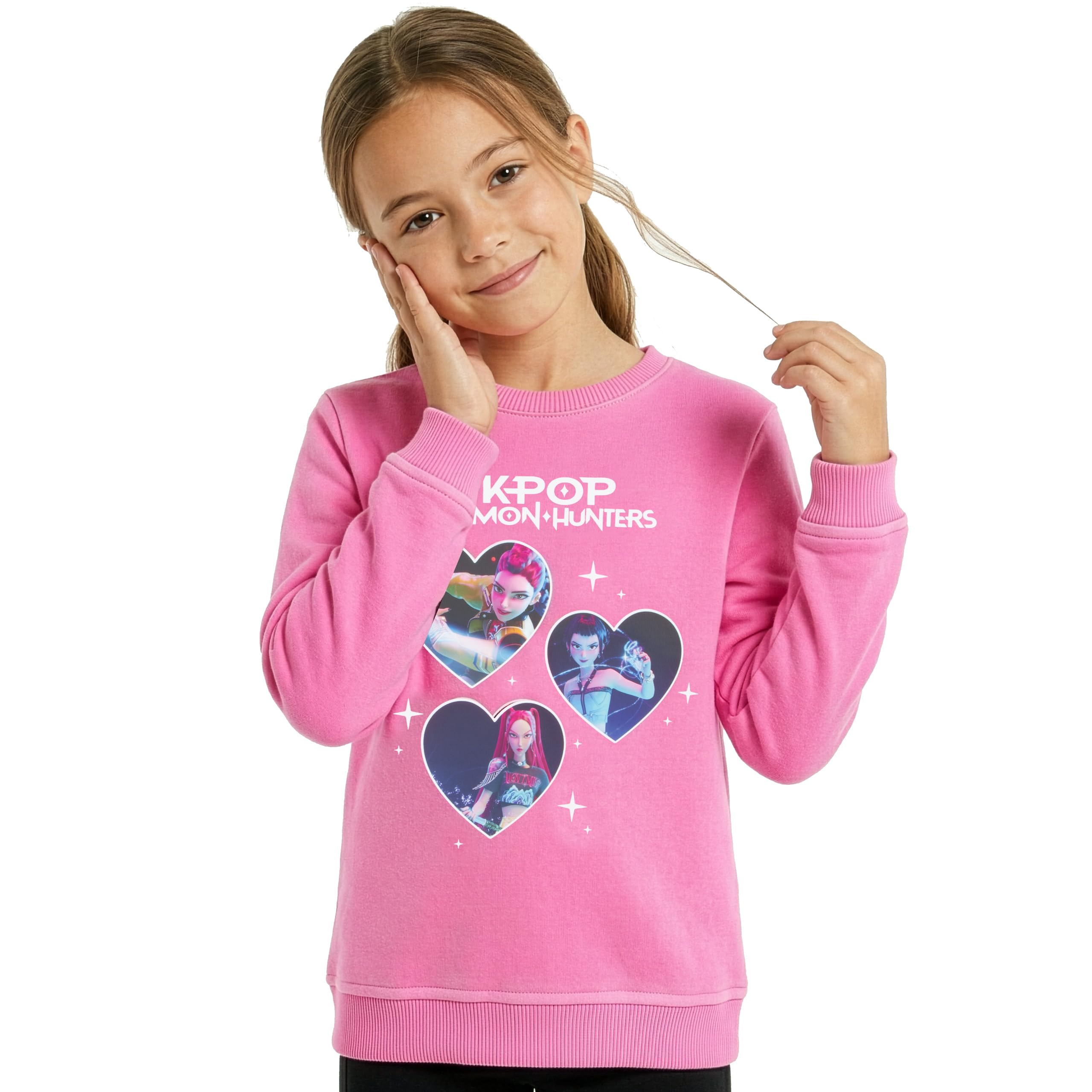 Pull K-Pop Demon Hunters Enfant Mira, Rumi & Zoey Kpop Hearts Huntrix – Image 7