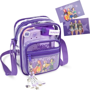 Sac bandoulière transparent K-Pop Demon Hunters Huntrix