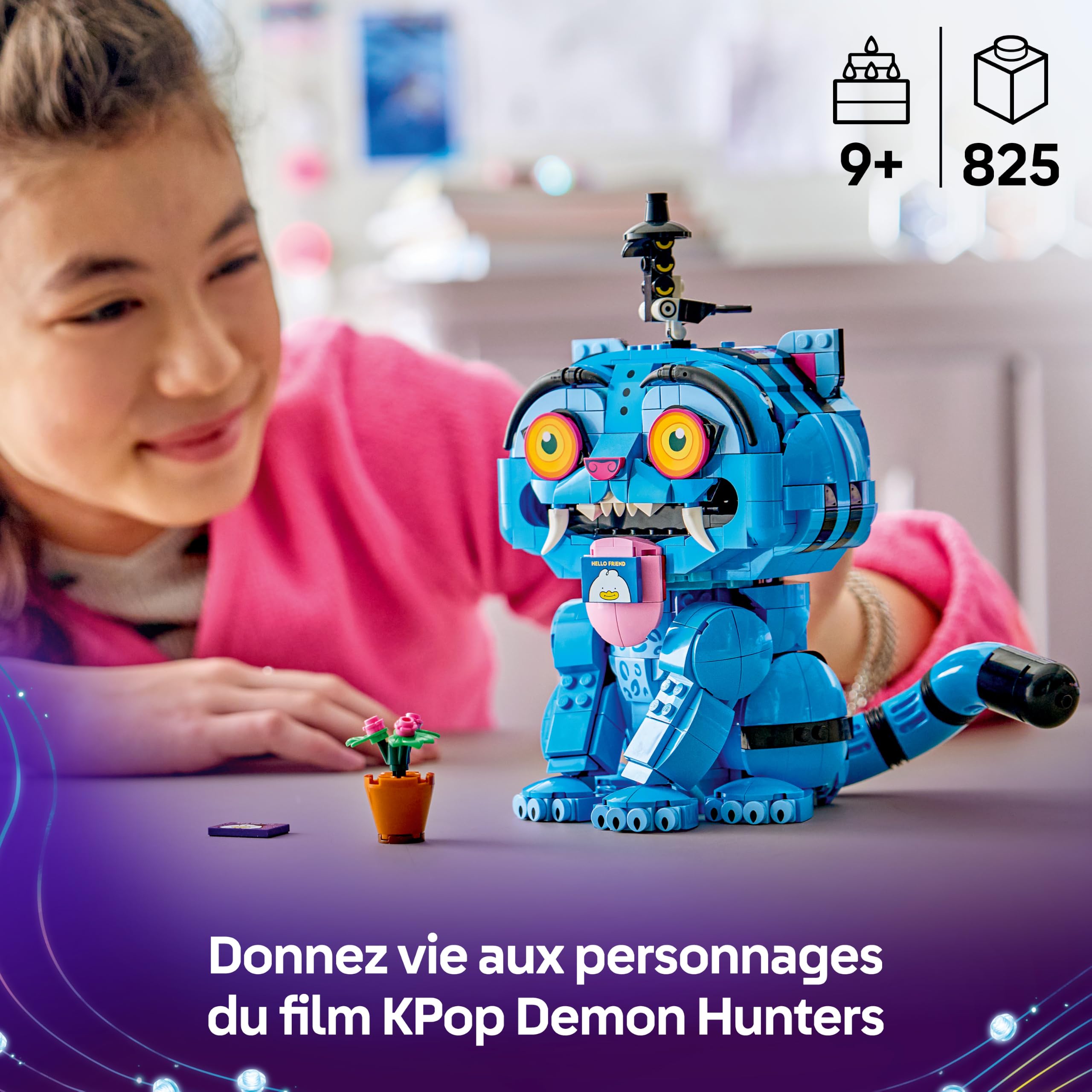 LEGO K-Pop Demon Hunters Derpy le Tigre et Suzy la Pie 72537 – Image 3