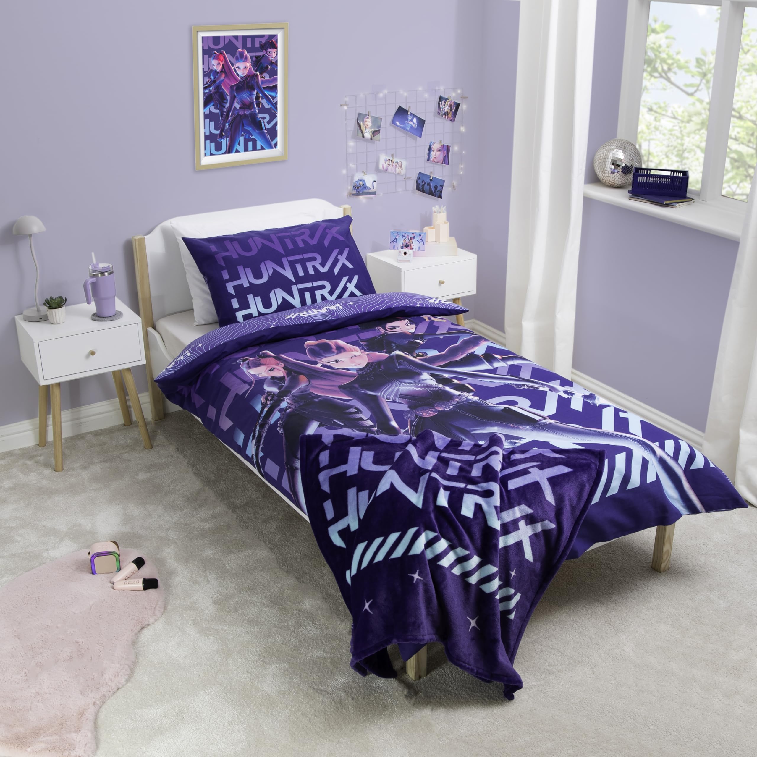 Housse de couette HUNTR/X réversible — Kpop Demon Hunters – Image 5