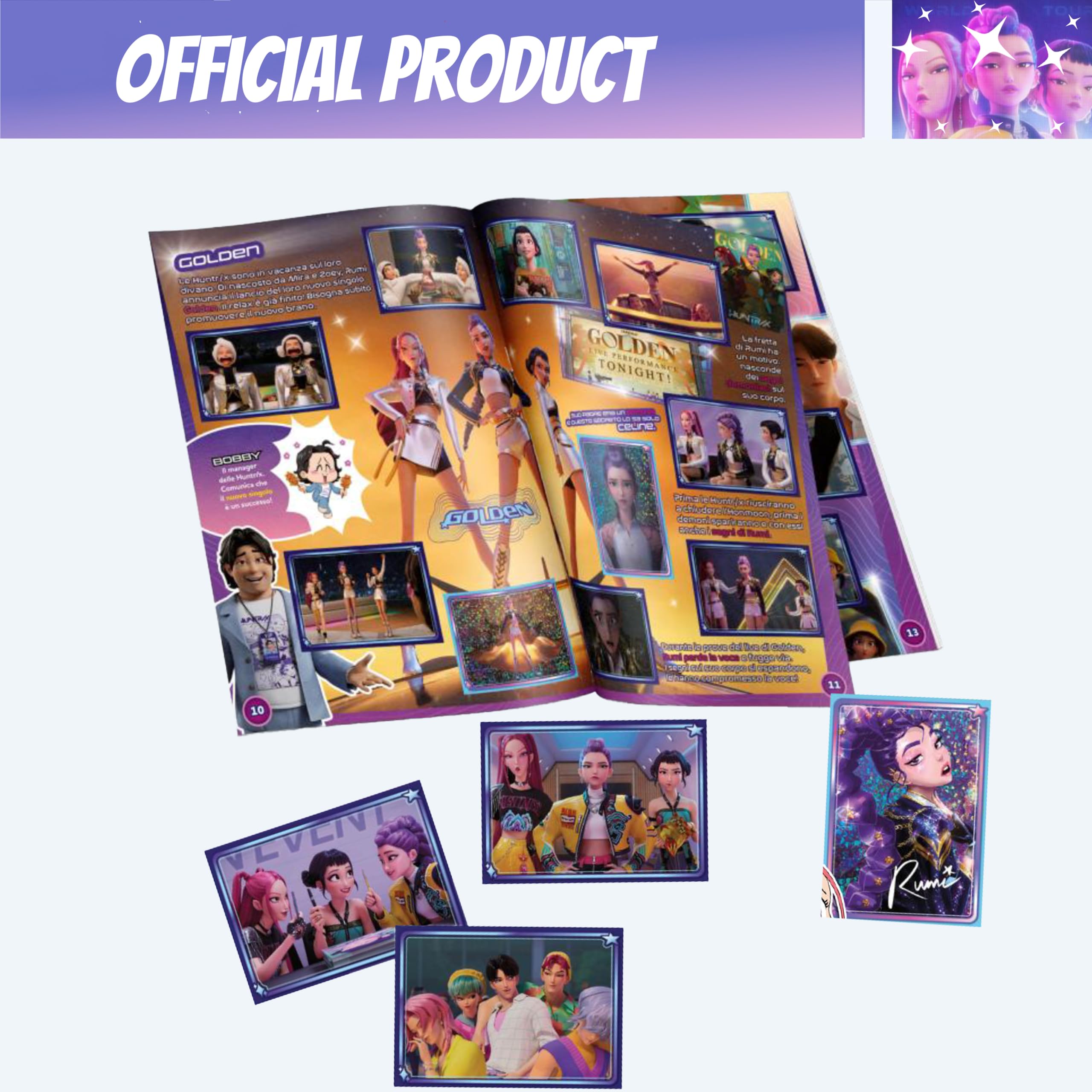 Album K-Pop Demon Hunters avec 2 pochettes et poster offert – Image 6