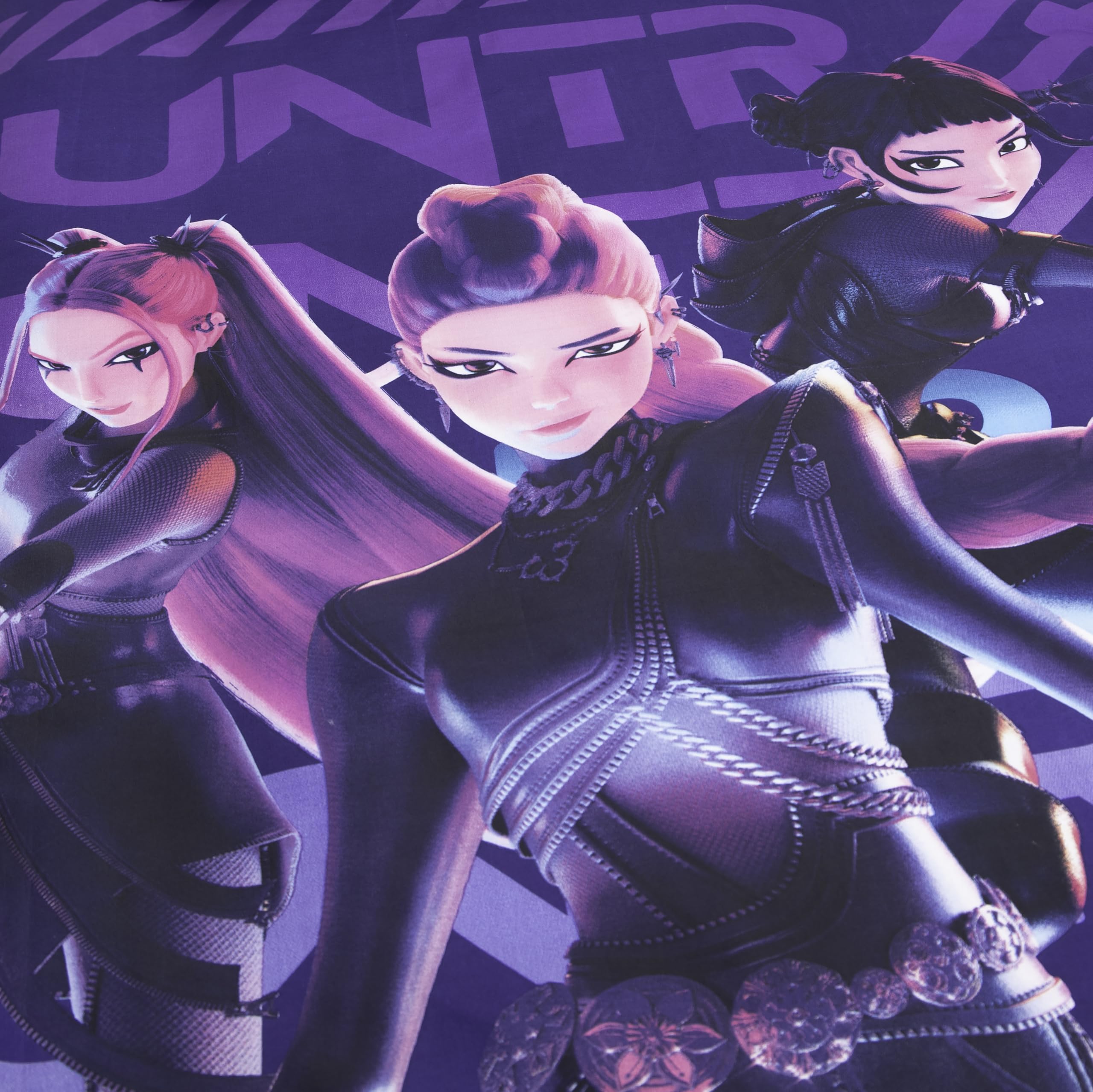 Housse de couette HUNTR/X réversible — Kpop Demon Hunters – Image 7