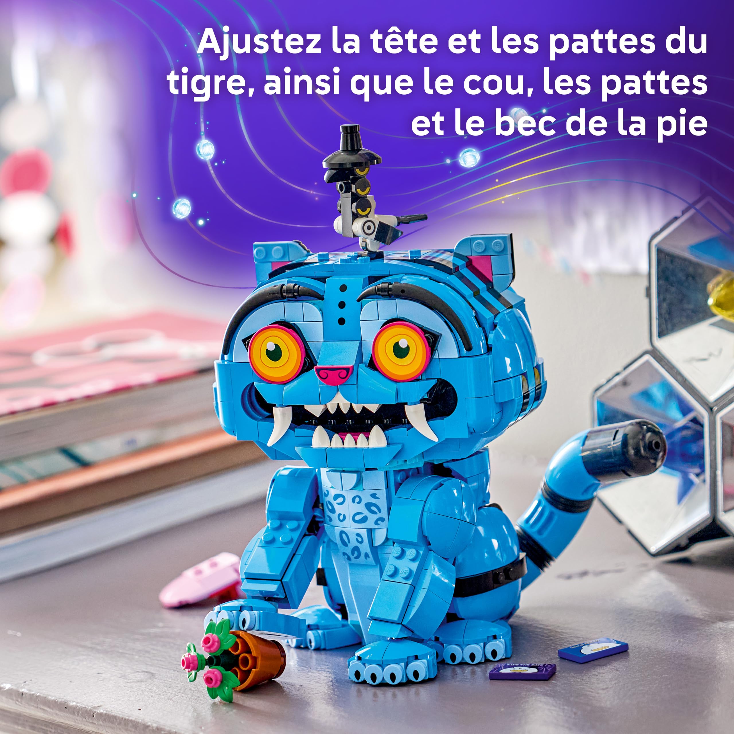 LEGO K-Pop Demon Hunters Derpy le Tigre et Suzy la Pie 72537 – Image 6