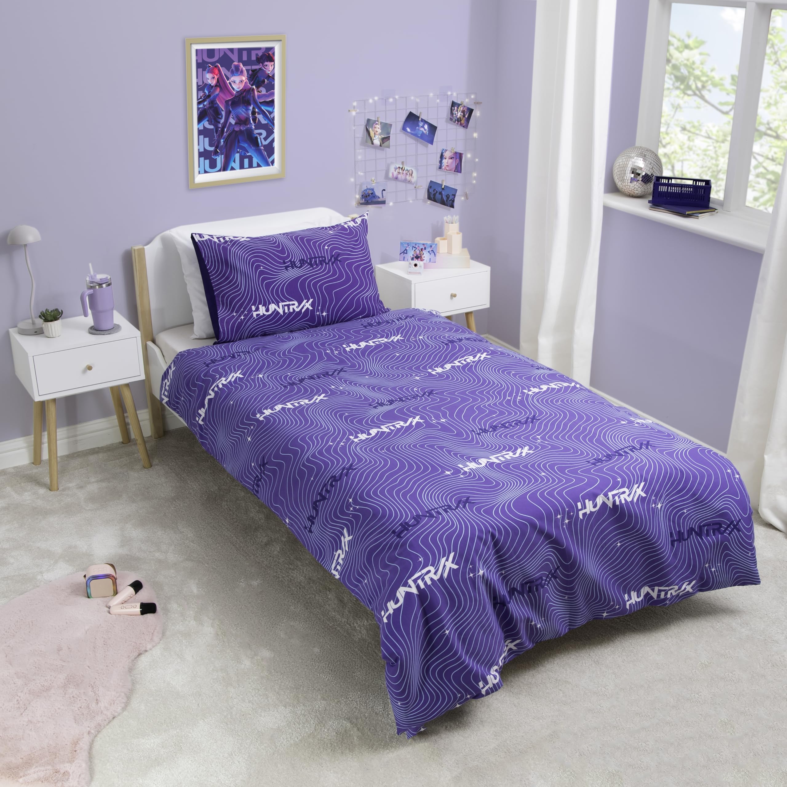 Housse de couette HUNTR/X réversible — Kpop Demon Hunters – Image 6