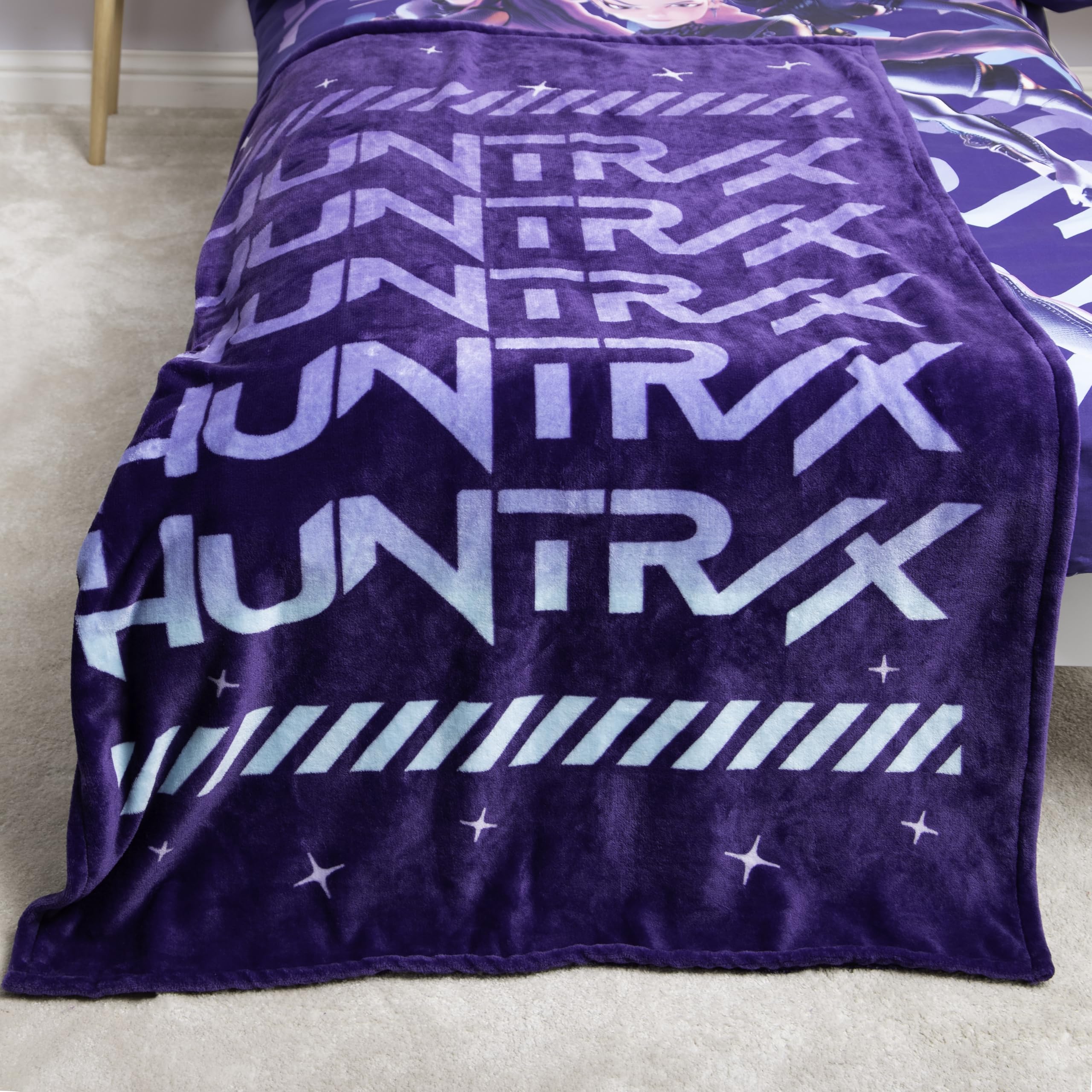 Couverture Polaire K-Pop Demon Hunters Motif Huntrix Power – Image 4