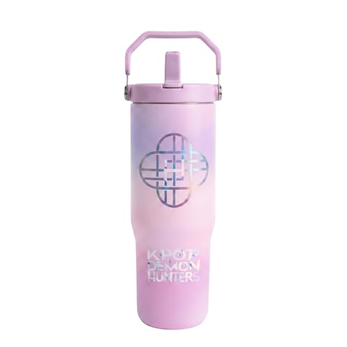 Gourde isotherme K-Pop Demon Hunters en acier inoxydable 850 ml