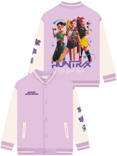Blouson bombardier Varsity K-Pop Demon Hunters HUNTR/X 8-9 ans