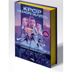 Roman jeunesse K-Pop Demon Hunters édition jaspée en français