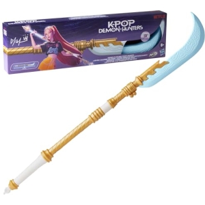Épée Lunaire Courbe de Rumi K-Pop Demon Hunters Nerf – Lame en mousse 91 cm