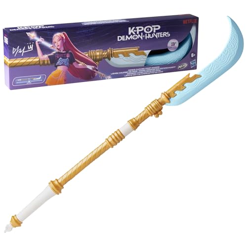 Épée Lunaire Courbe de Rumi K-Pop Demon Hunters Nerf – Lame en mousse 91 cm