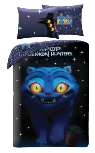 Parure de lit K-Pop Demon Hunters Derpy - housse de couette 140x200 cm et taie d'oreiller