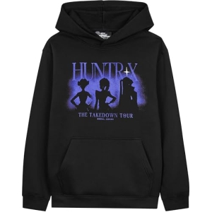 Sweat à capuche K-Pop Demon Hunters HUNTR/X fille noir et violet