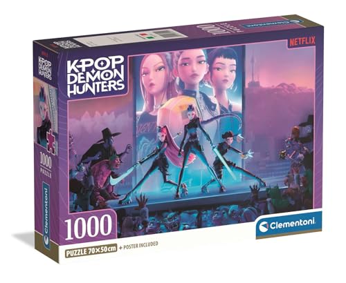 Puzzle K-Pop Demon Hunters 1000 pièces 70x50 cm