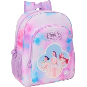 Sac à dos scolaire K-Pop Demon Hunters HUNTR/X adaptable chariot 38 cm