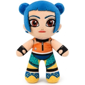 Peluche K-Pop Demon Hunters style K-Pop en tissu doux 20 cm bleue