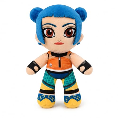Peluche K-Pop Demon Hunters style K-Pop en tissu doux 20 cm bleue