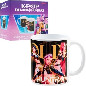 Mug K-Pop Demon Hunters HUNTR/X céramique 315 ml blanc Honmoon