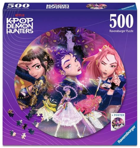 Puzzle K-Pop Demon Hunters 500 pièces Ravensburger adulte et ado