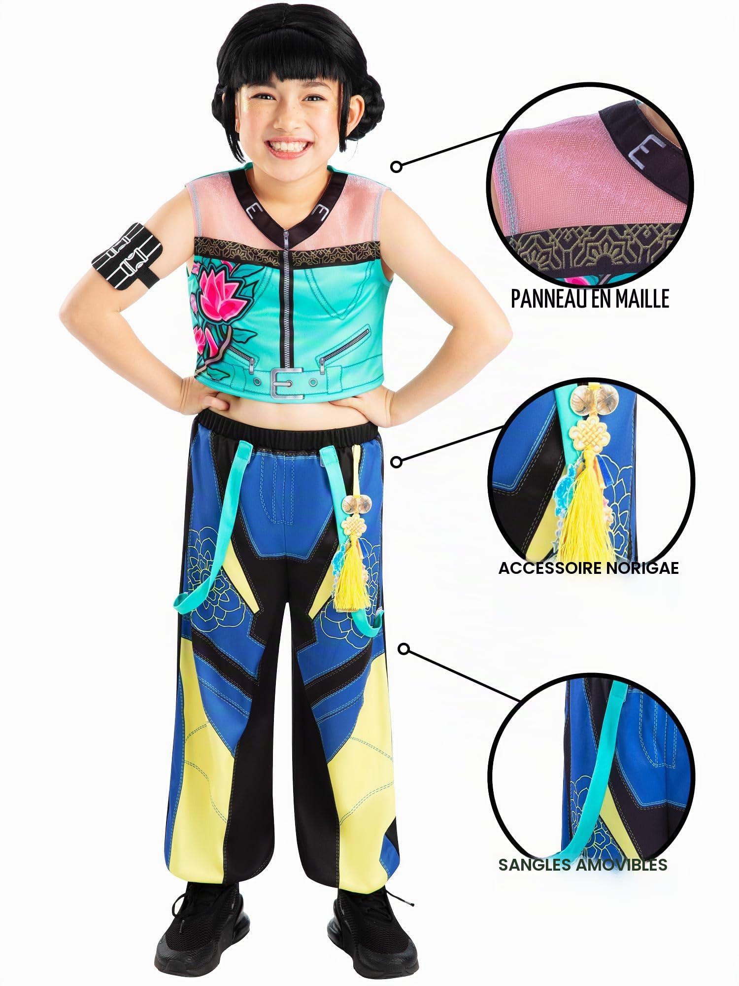 Déguisement Zoey K-Pop Demon Hunters enfant 9-10 ans – Image 2