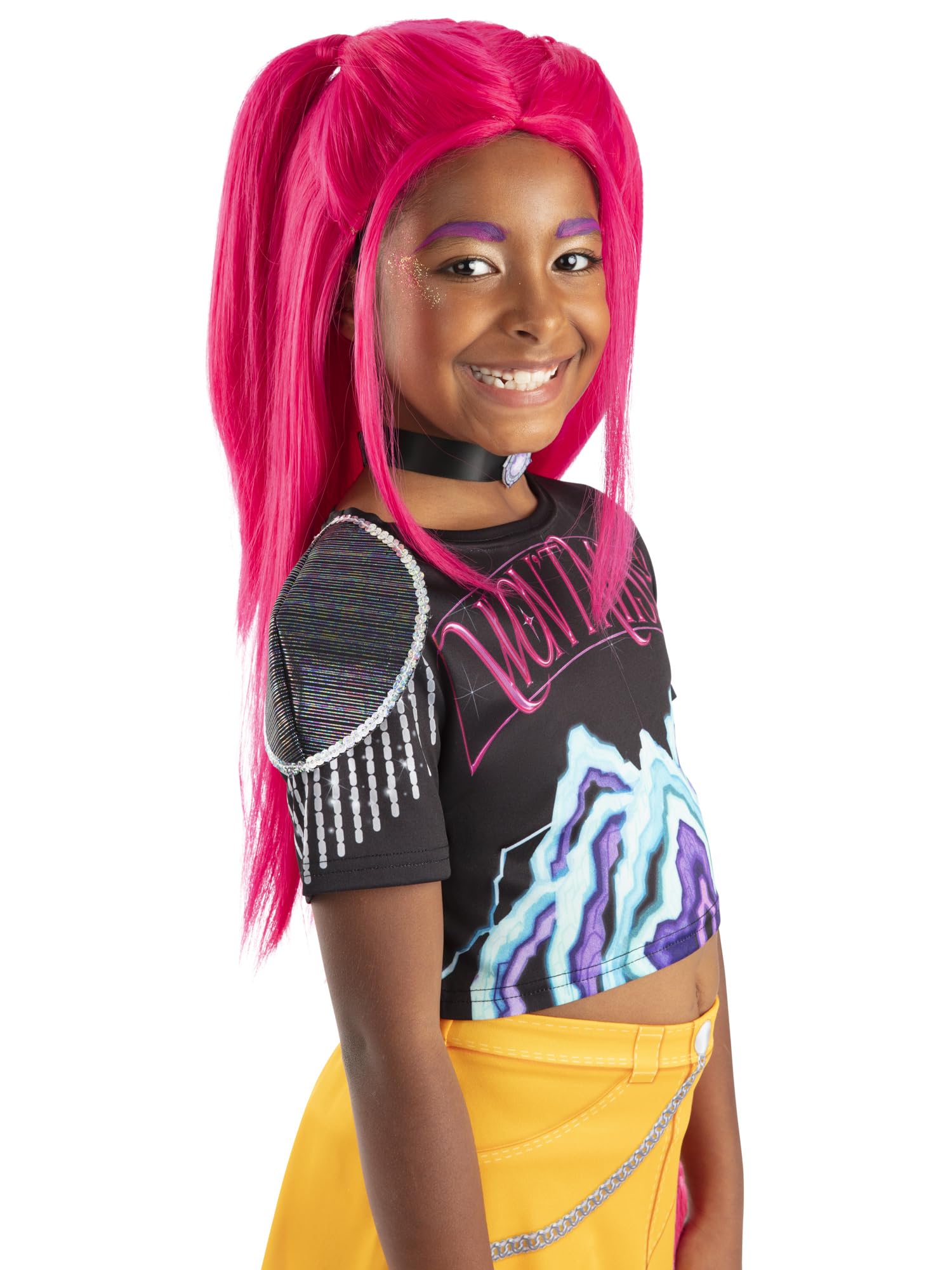 Perruque Mira K-Pop Demon Hunters HUNTR/X pour enfant – Image 3
