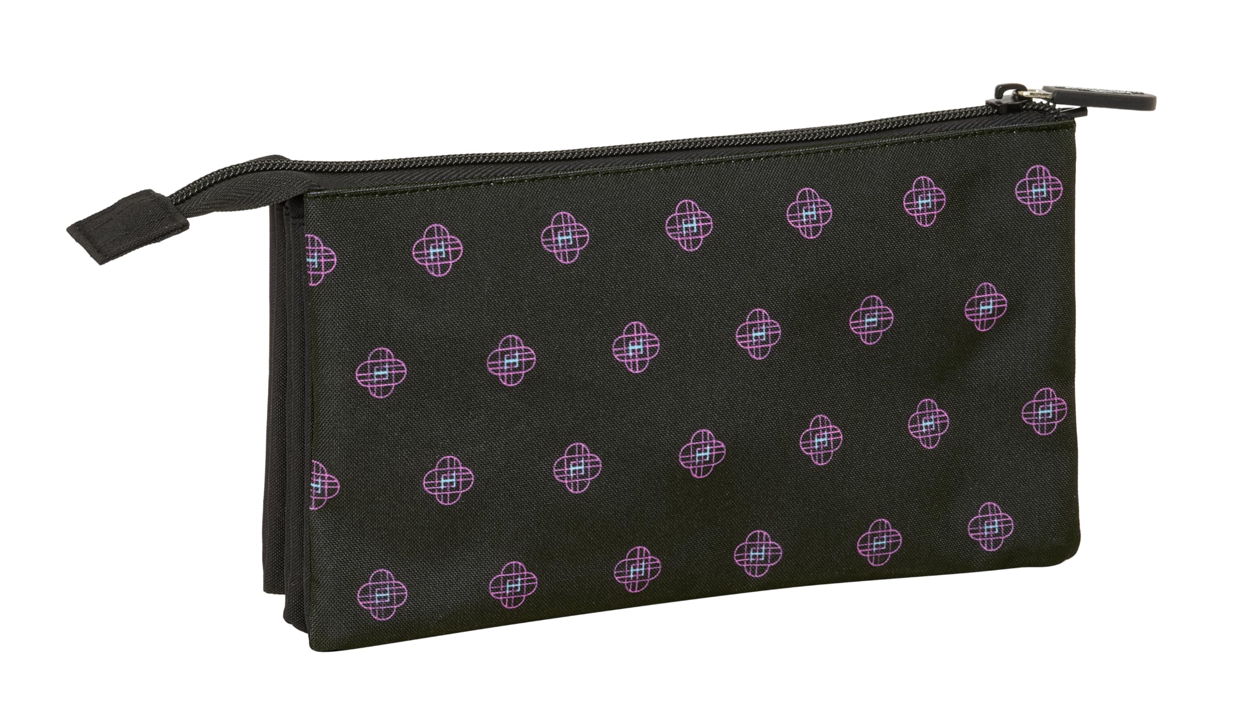 Trousse triple K-Pop Demon Hunters noire 22 x 12 cm – Image 2