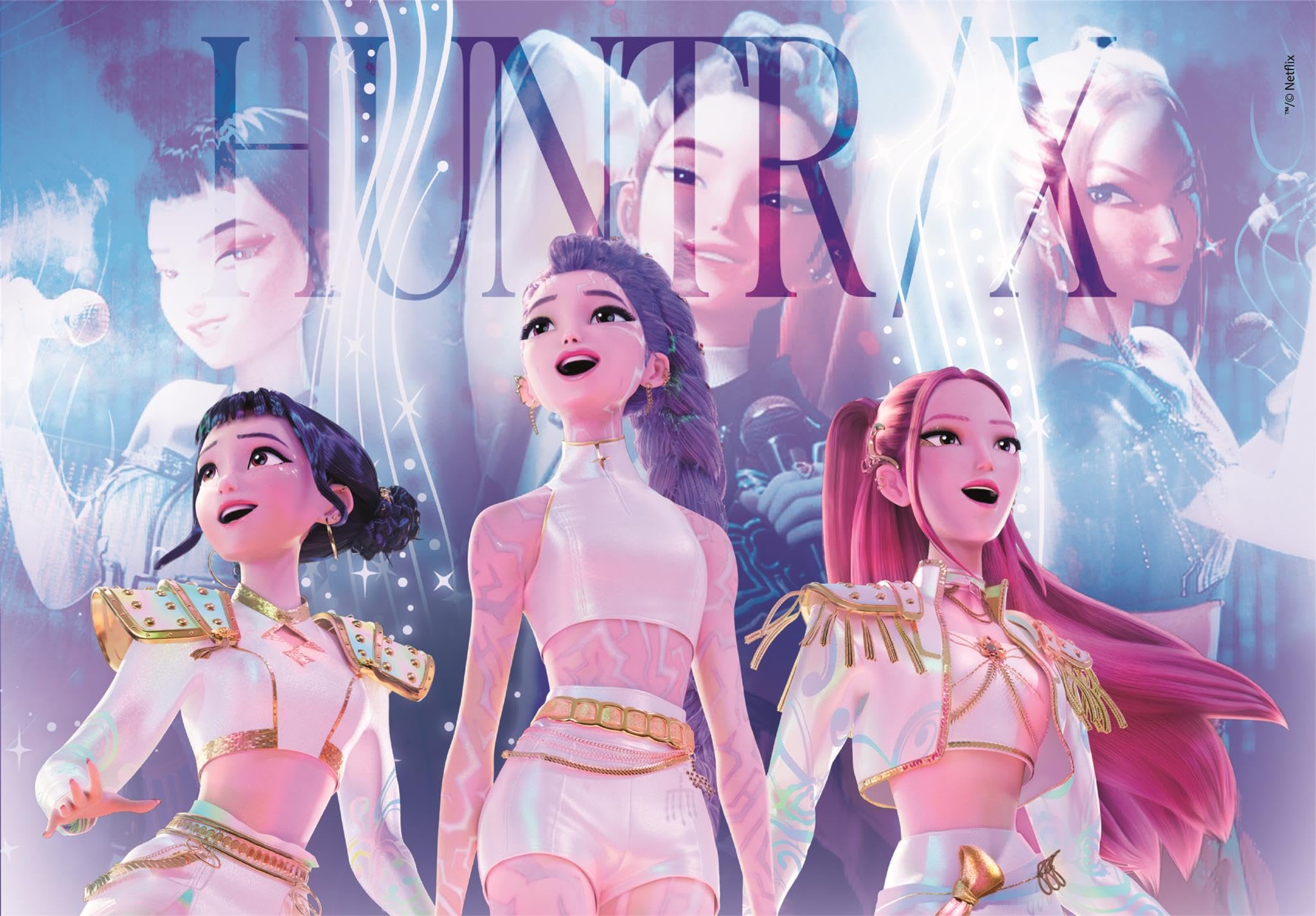 Puzzle K-Pop Demon Hunters 104 pièces HUNTR/X dès 6 ans – Image 2